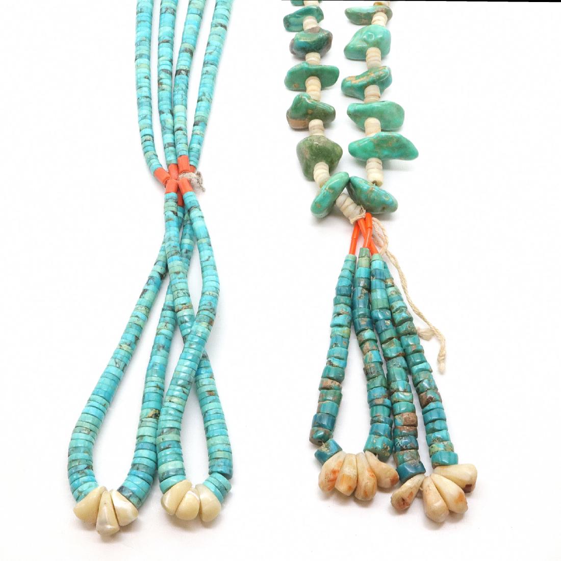 2 American Southwest Beaded Necklaces (1 of 3)