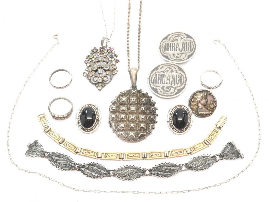 13 pcs of Silver Jewelry (1 of 1)