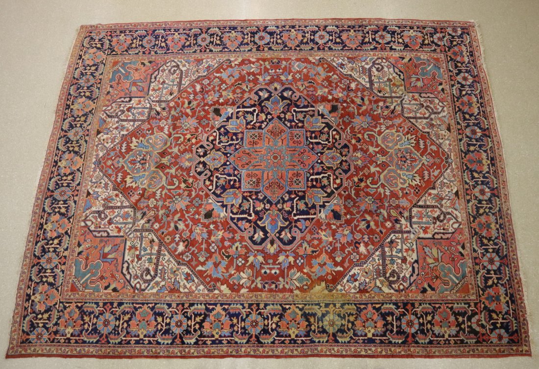 Persian Heriz rug (1 of 5)