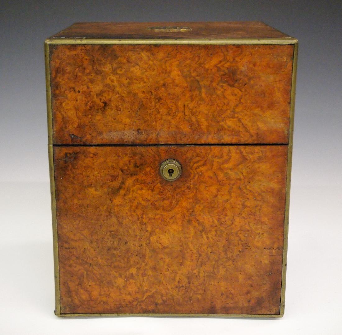 Victorian Burl Cellarette (1 of 4)