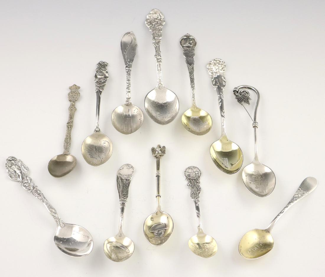 12 Souvenir Spoons (1 of 1)