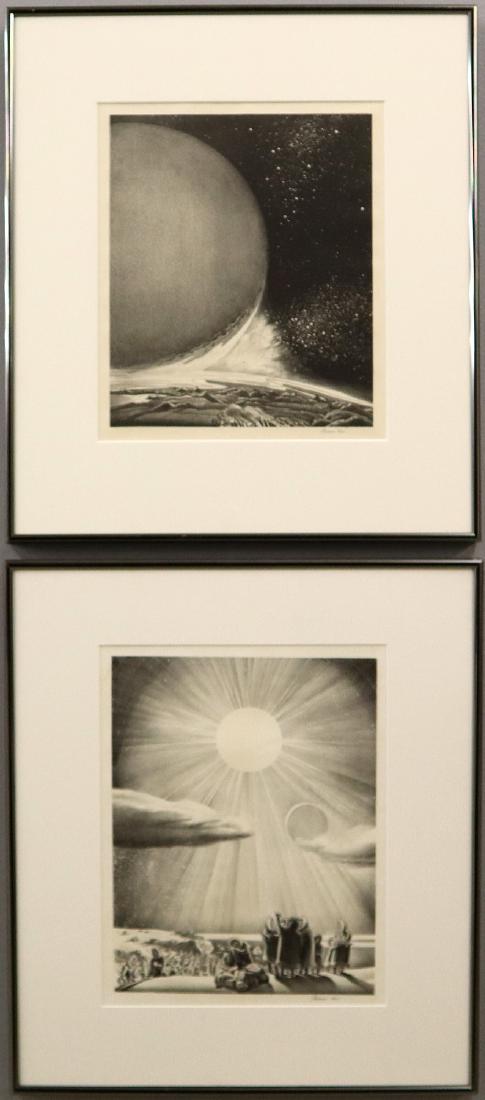 2 Rockwell Kent Lithographs (1 of 8)