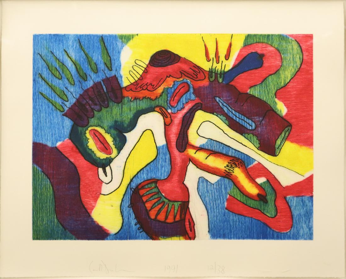 Carroll Dunham Wood Engraving (1 of 5)