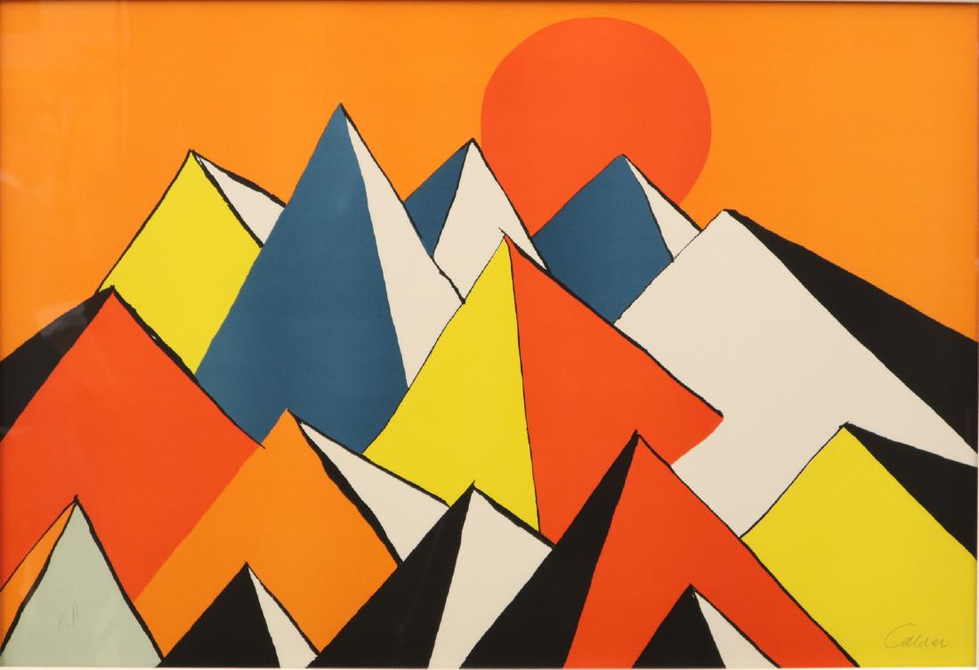 Attributed to Alexander Calder, Lithograph (1 of 6)