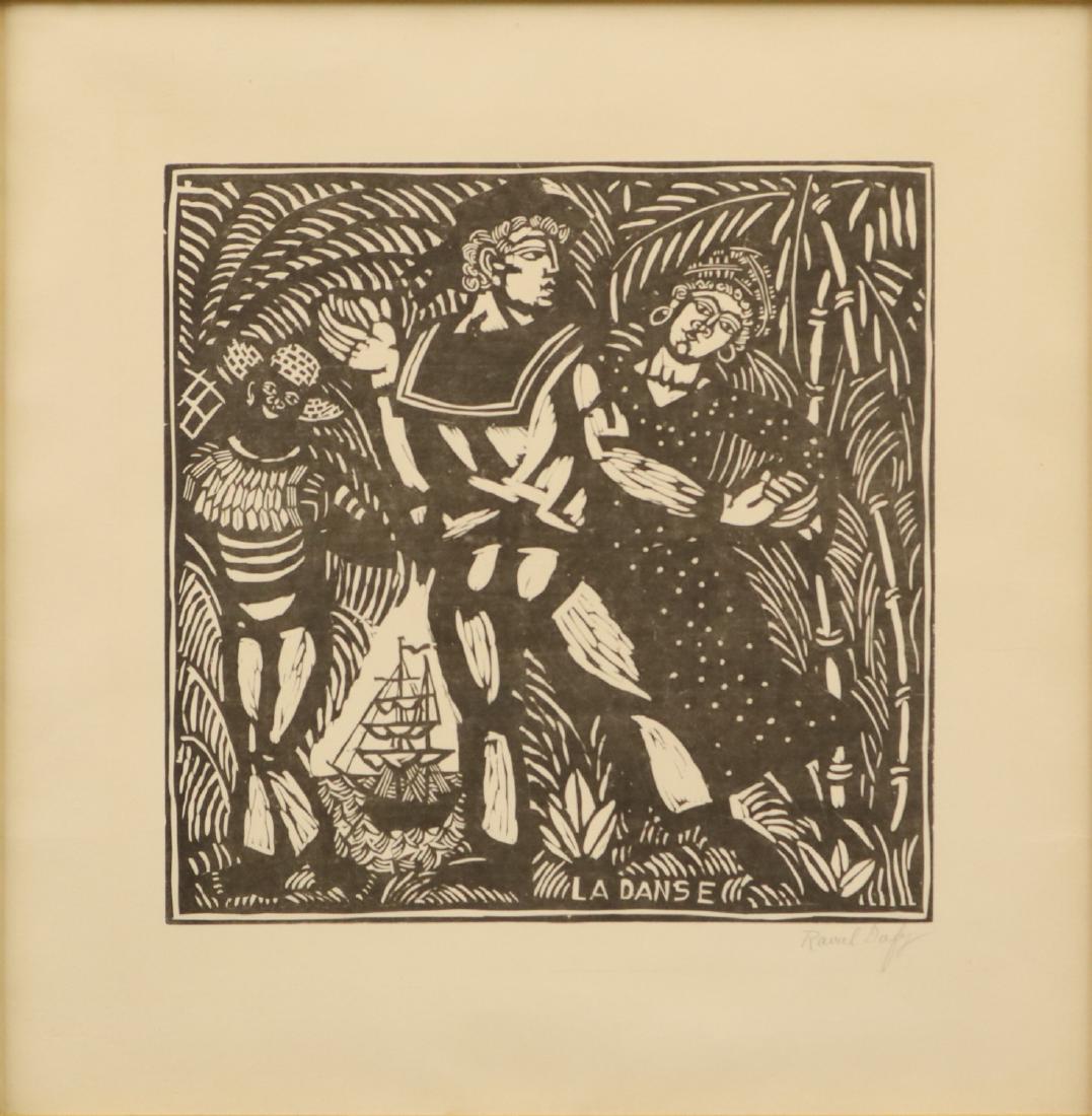 2 Raoul Dufy woodblocks (1 of 7)