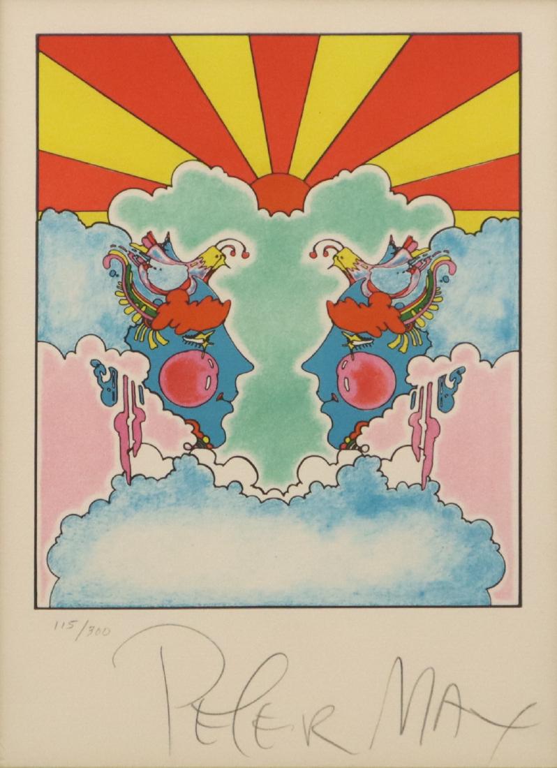 Peter Max Lithograph (1 of 3)