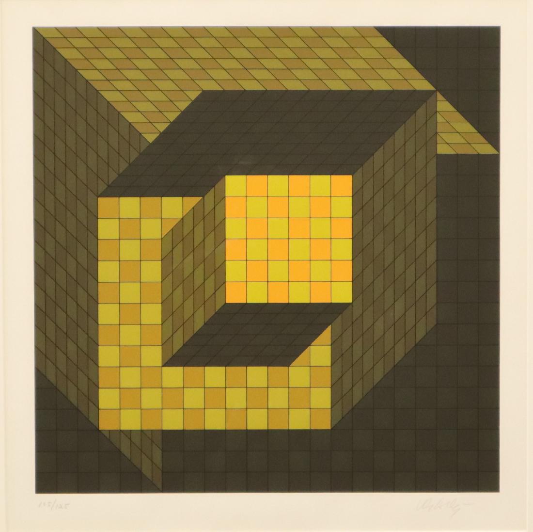Victor Vasarely Serigraph (1 of 5)