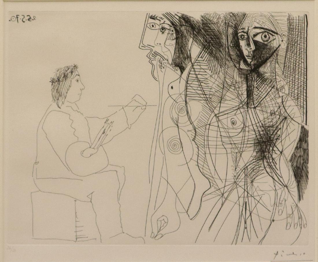 Pablo Picasso Etching (1 of 7)