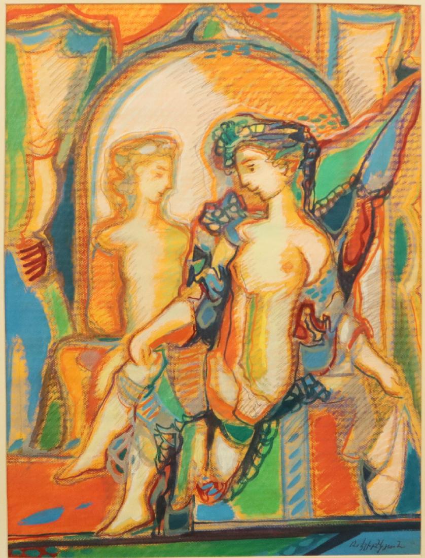 Robert Elibekyan Mixed Media on Paper (1 of 3)