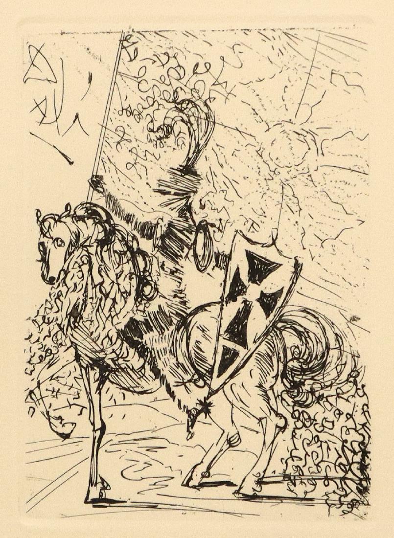 Salvador Dali Etching (1 of 3)