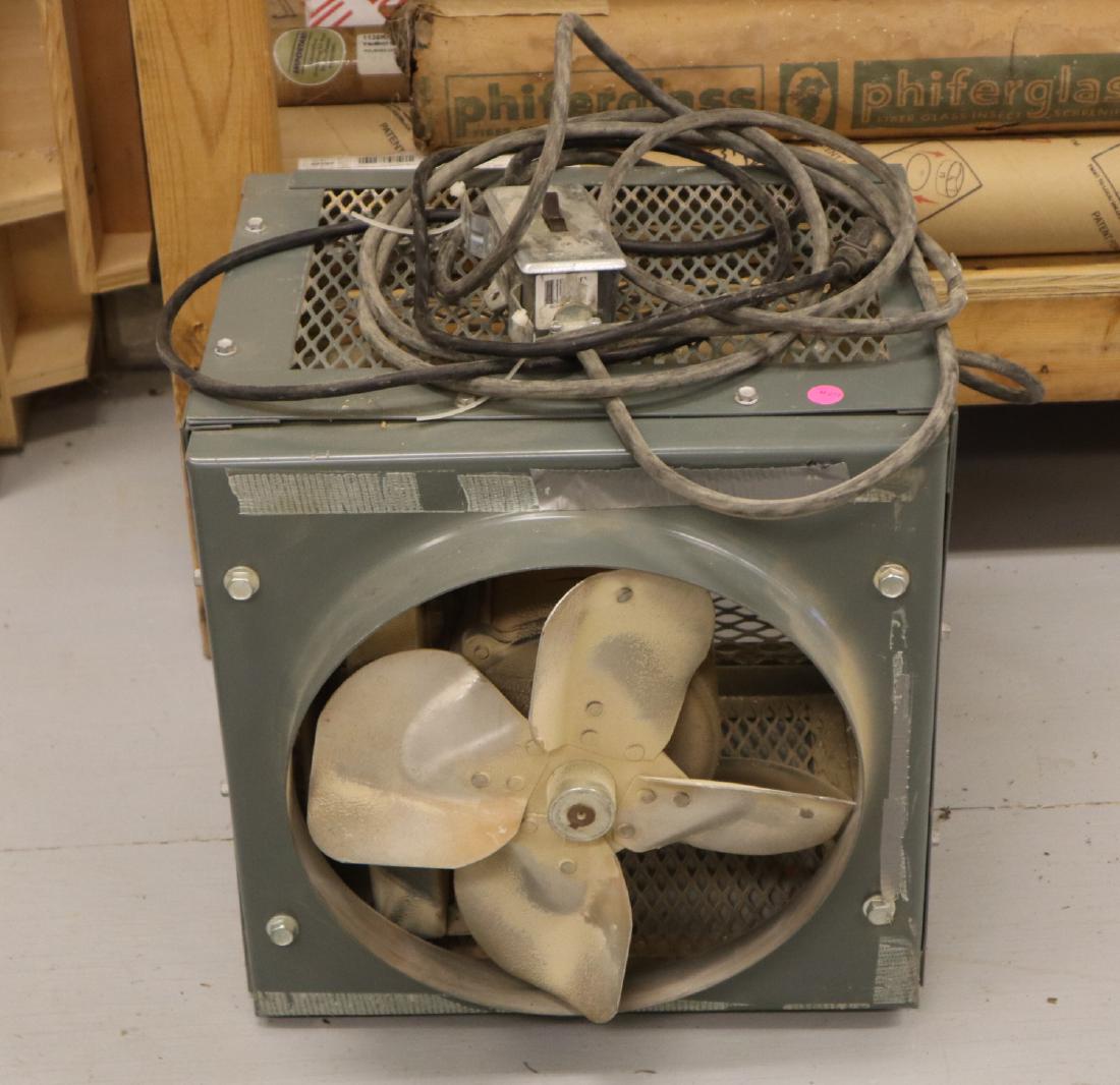 Portable Ventilation Fan: An older portable ventilation fan. Some wear. ESTIMATE $20-30