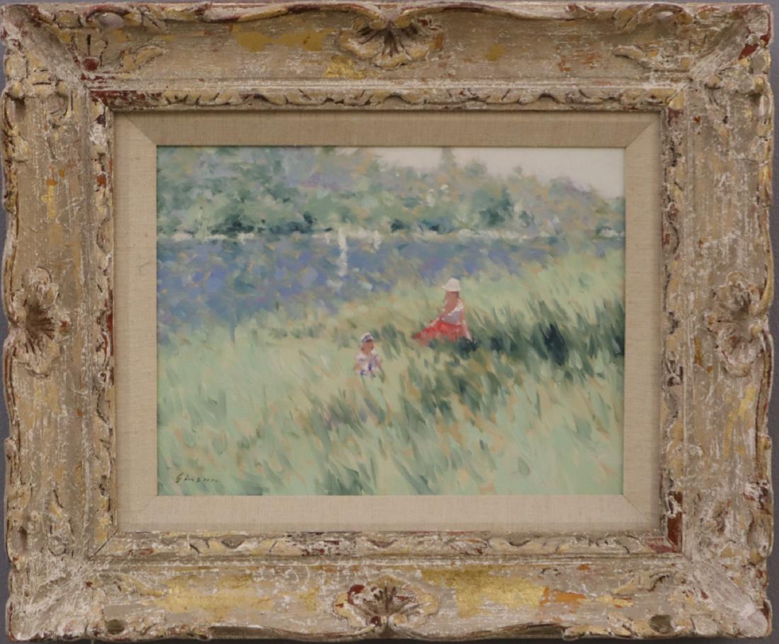 Andre Gisson Painting Lot 0118 Schmidt's Antiques Inc. Since 1911 in MI