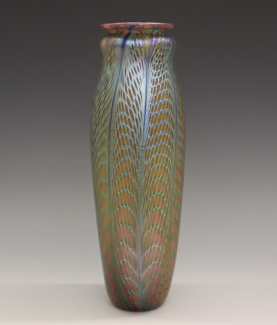 David Lotton Art Glass Vase Jun 22, 2019 Schmidt's Antiques Inc