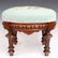 Victorian Walnut Footstool