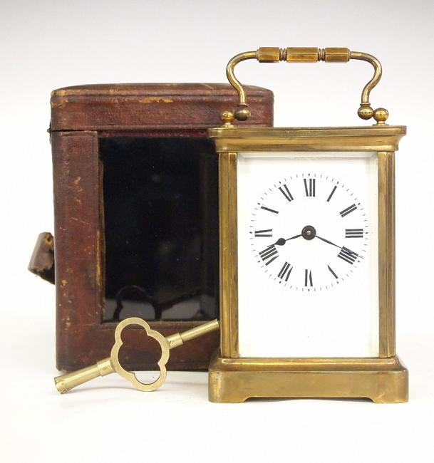 Cased French Carriage clock