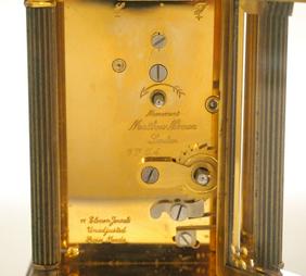 Matthew Norman Carriage clock