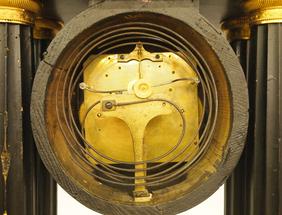 Austrian Empire Portico clock/Music box