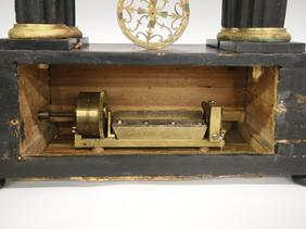 Austrian Empire Portico clock/Music box