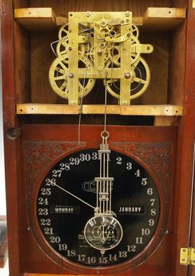 Ithaca Kildare No. 13 Calendar shelf clock
