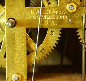 Ithaca Kildare No. 13 Calendar shelf clock