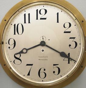 Large Chelsea Ship’s clock
