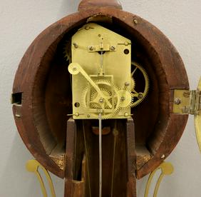 A. Willard Jr. Alarm top Banjo clock