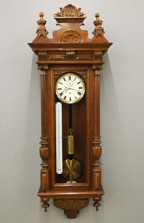 30 day Vienna Regulator Calendar Wall Clock