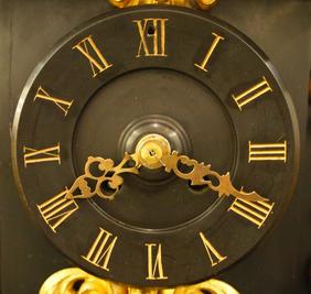 French Figural clock