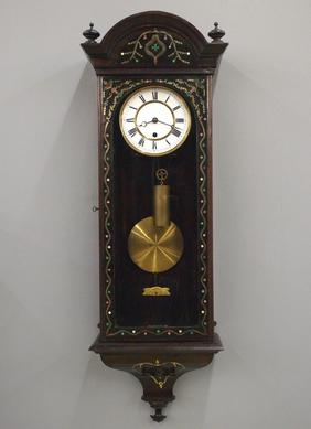 Inlaid Vienna Regulator