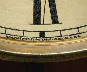 Waterbury No. 67 Regulator wall clock