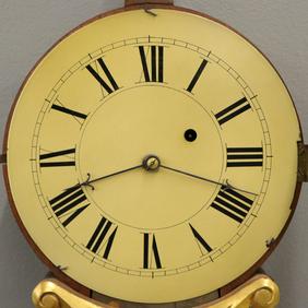 Massachusetts Lyre wall clock