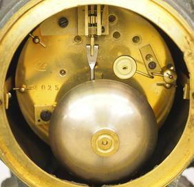 Japy Freres Figural Mantle clock