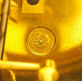 Japy Freres Figural Mantle clock