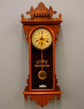 E. N. Welch Eclipse model wall clock