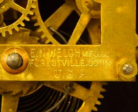 E. N. Welch Eclipse model wall clock