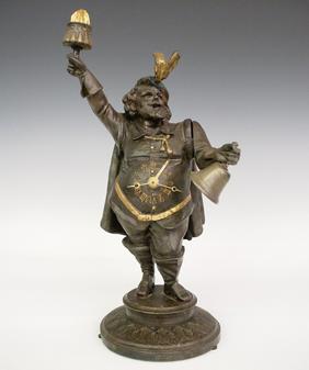 Town Crier Automaton Mantle clock