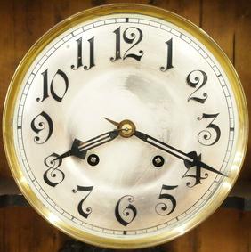 German Freischwinger wall clock
