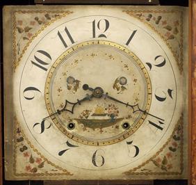 S. Stow Column & Splat shelf clock