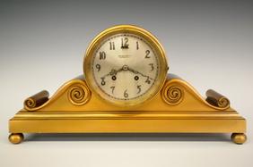 Chelsea Bronze Tambour clock