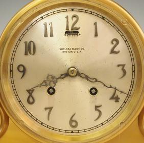 Chelsea Bronze Tambour clock