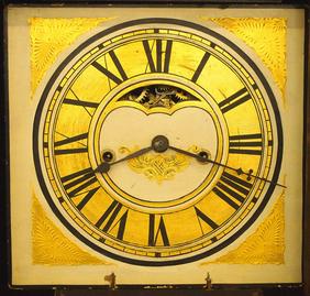 C. & N. Jerome Double decker shelf clock