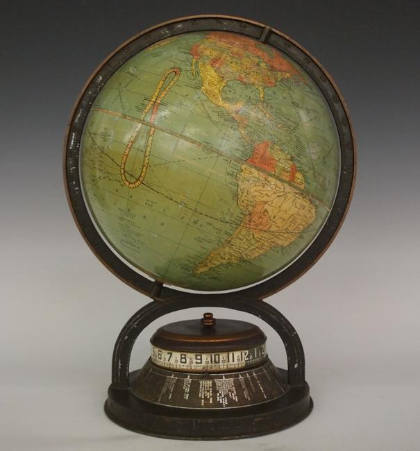 Lux/Replogle Globe Novelty clock