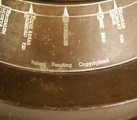 Lux/Replogle Globe Novelty clock