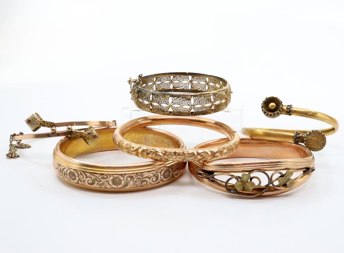 6 Bangle Bracelets (1 of 1)