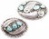 2 American Southwest Belt Buckles