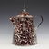 Brown & White Graniteware Coffee Boiler