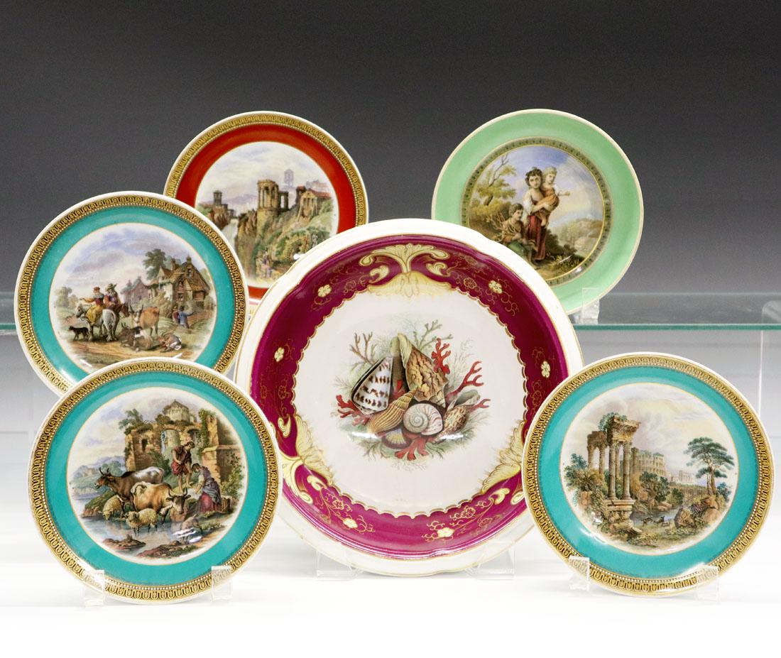 5 Prattware Bowls & Centerpiece bowl (1 of 1)