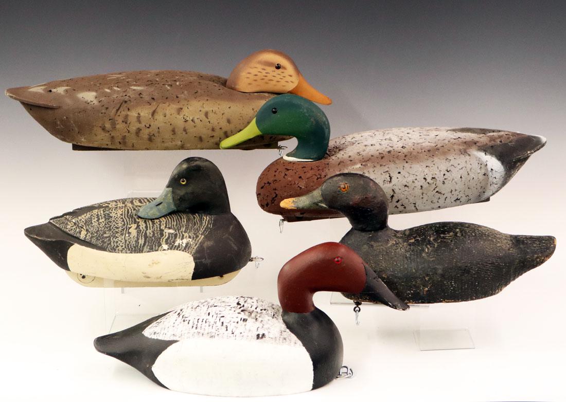 5 Vintage Duck Decoys (1 of 1)