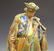 Zsolnay Pottery Figure - 3