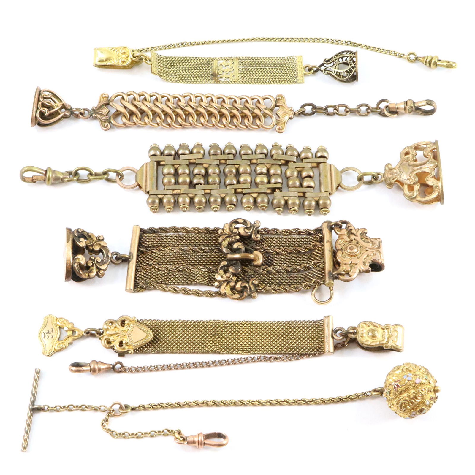 6 GF Watch Fob Chains May 23, 2020 Schmidt's Antiques Inc. Since